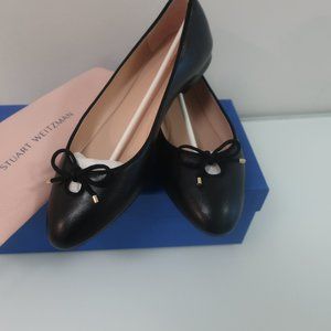 Stuart Weitzman Gabby Leather Flat size 7.5